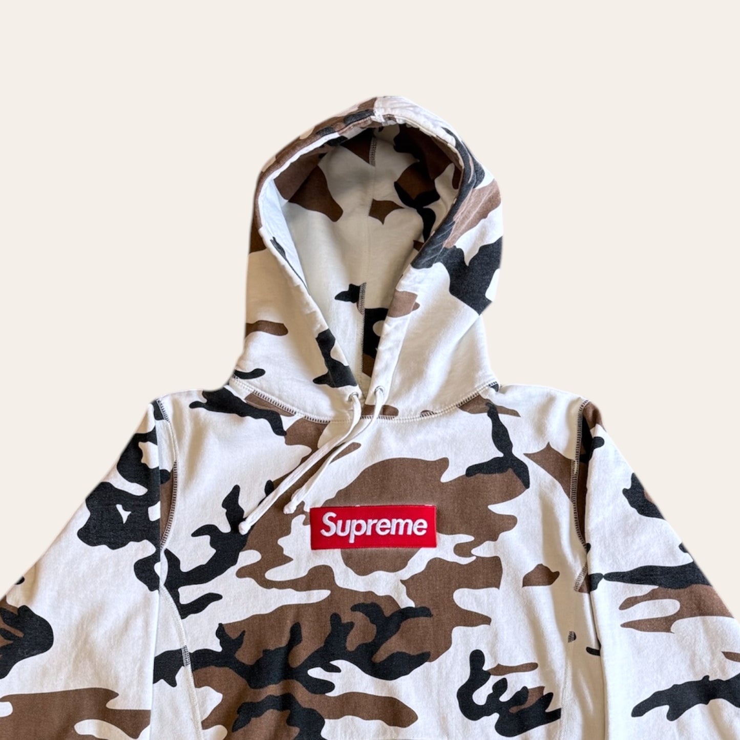 FW17 Supreme Camo Box Logo Size S