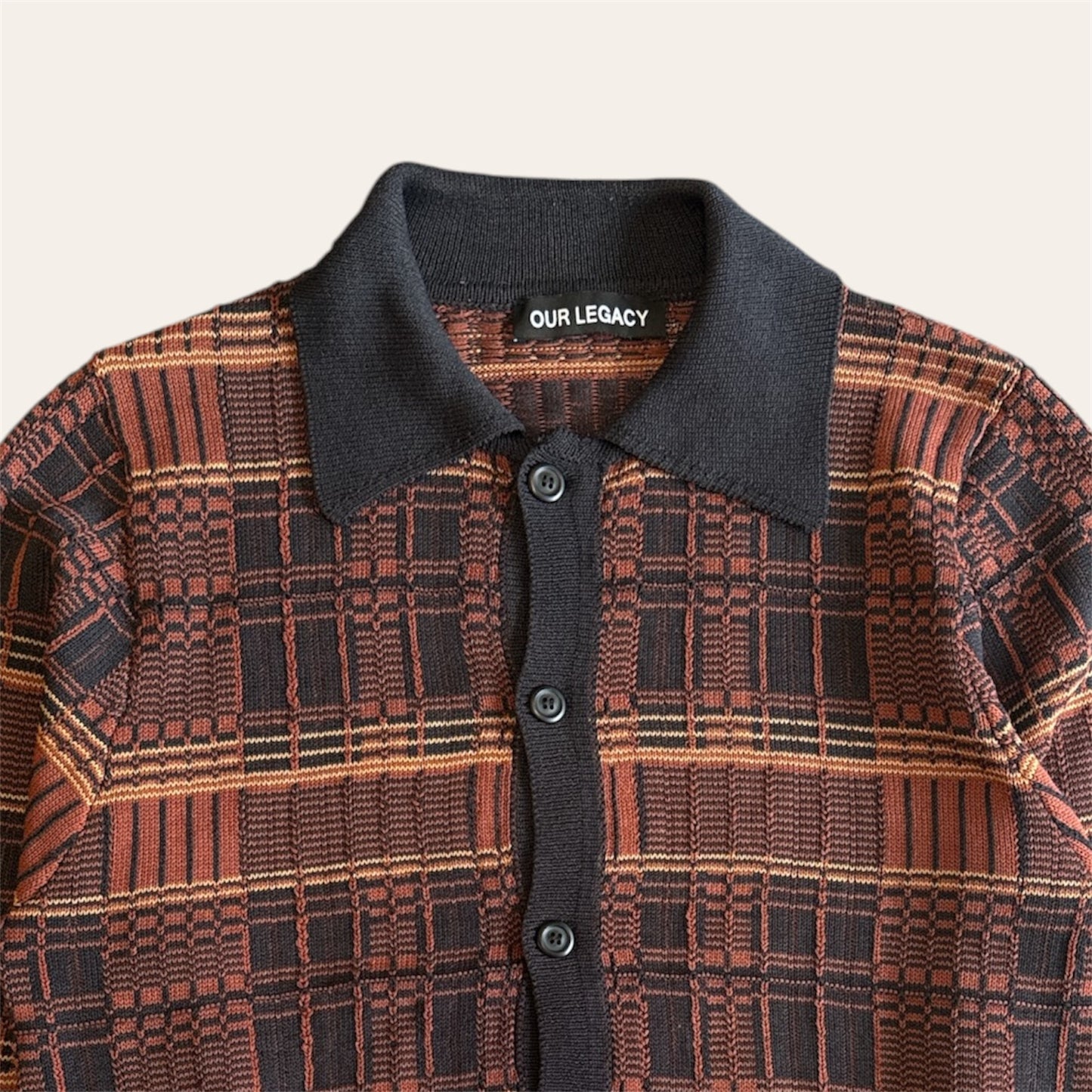 Our Legacy Knitted Buttonup Size EU44