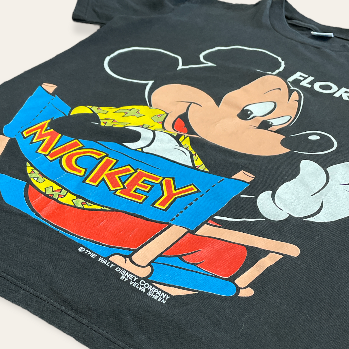 90s Mickey Mouse Florida Tee Size M