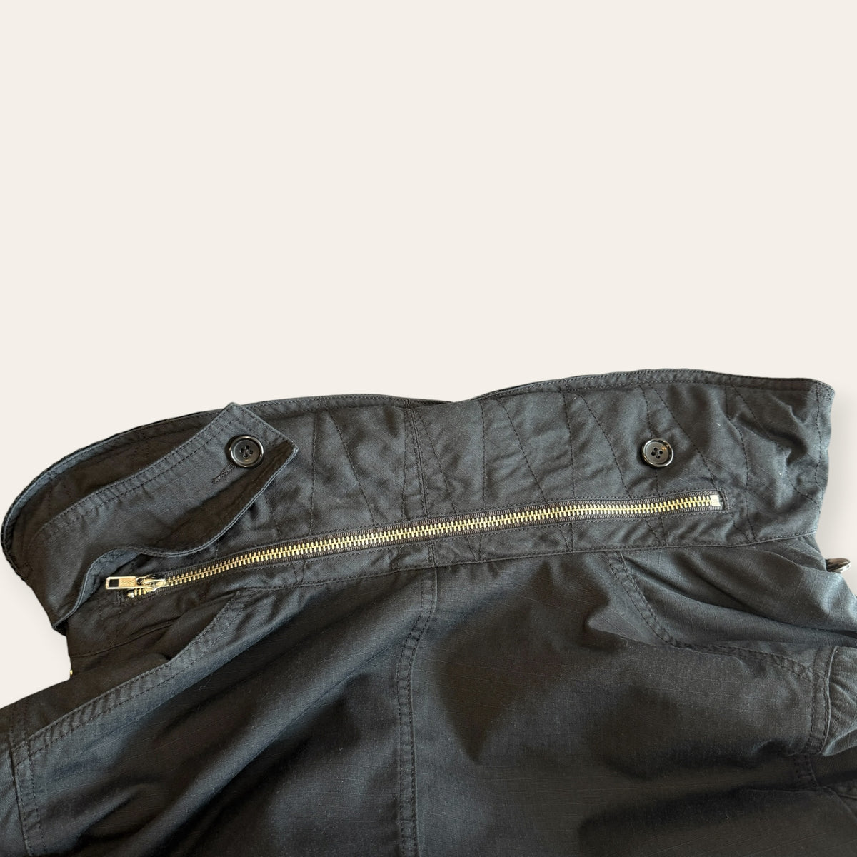 Engineered Garments Parka Coat Black Size L