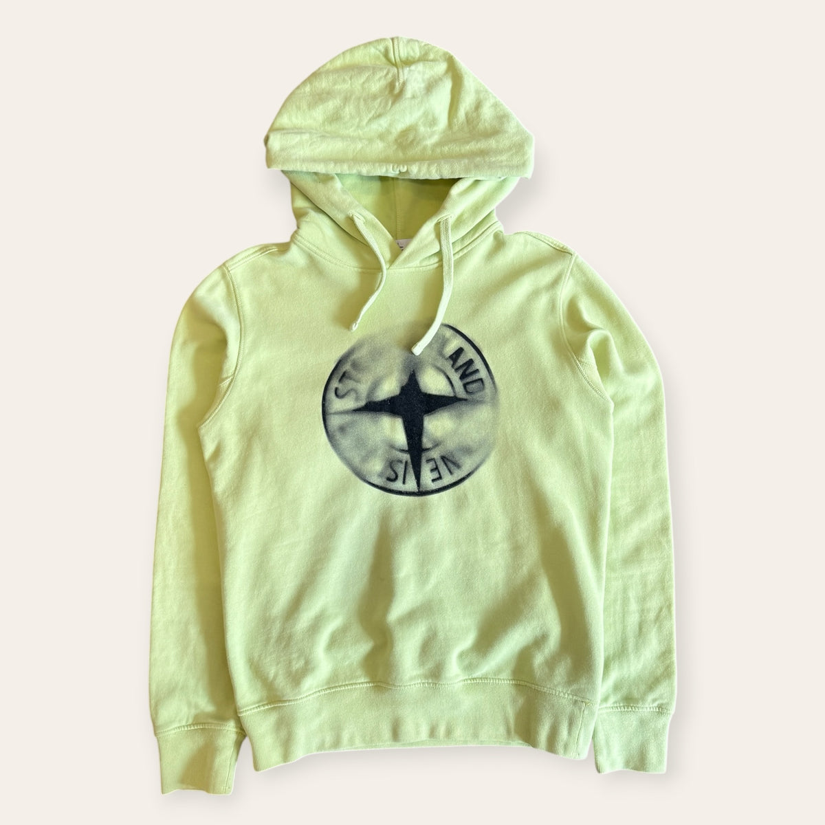 Stone Island Hoodie Lime Size S