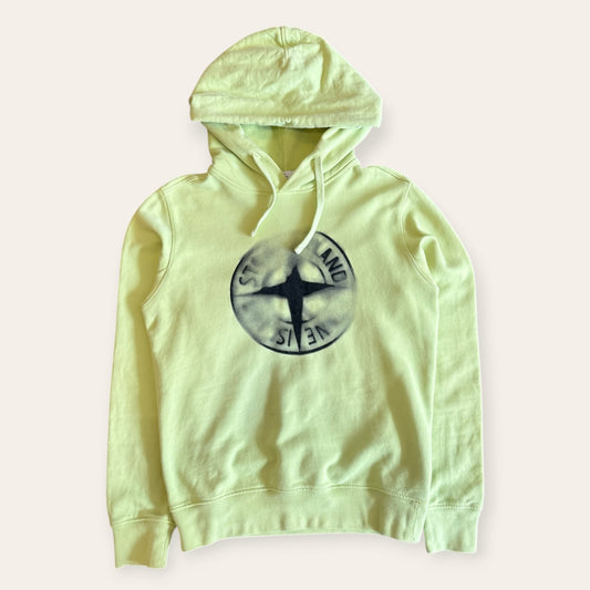 Stone Island Hoodie Lime Size S