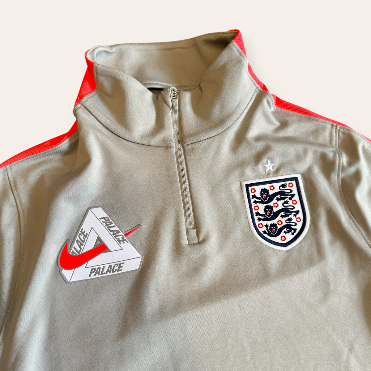 Palace x England x Nike Quarter Zip Up Size M