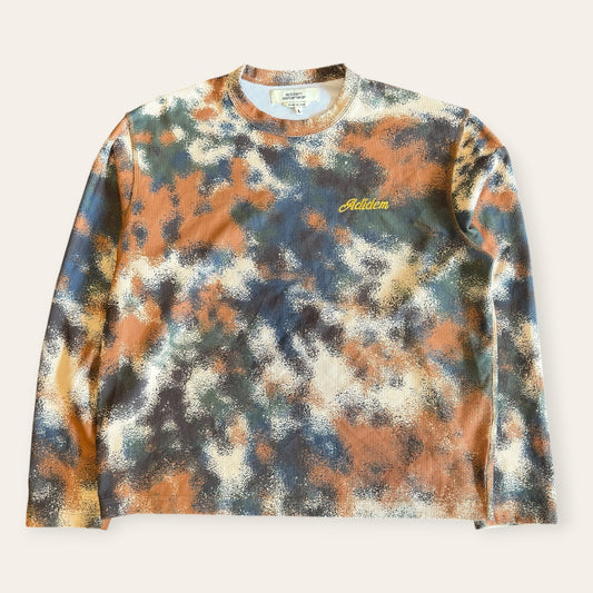 Adidem Asterisks Pixel Camo Thermal Longsleeve Size L