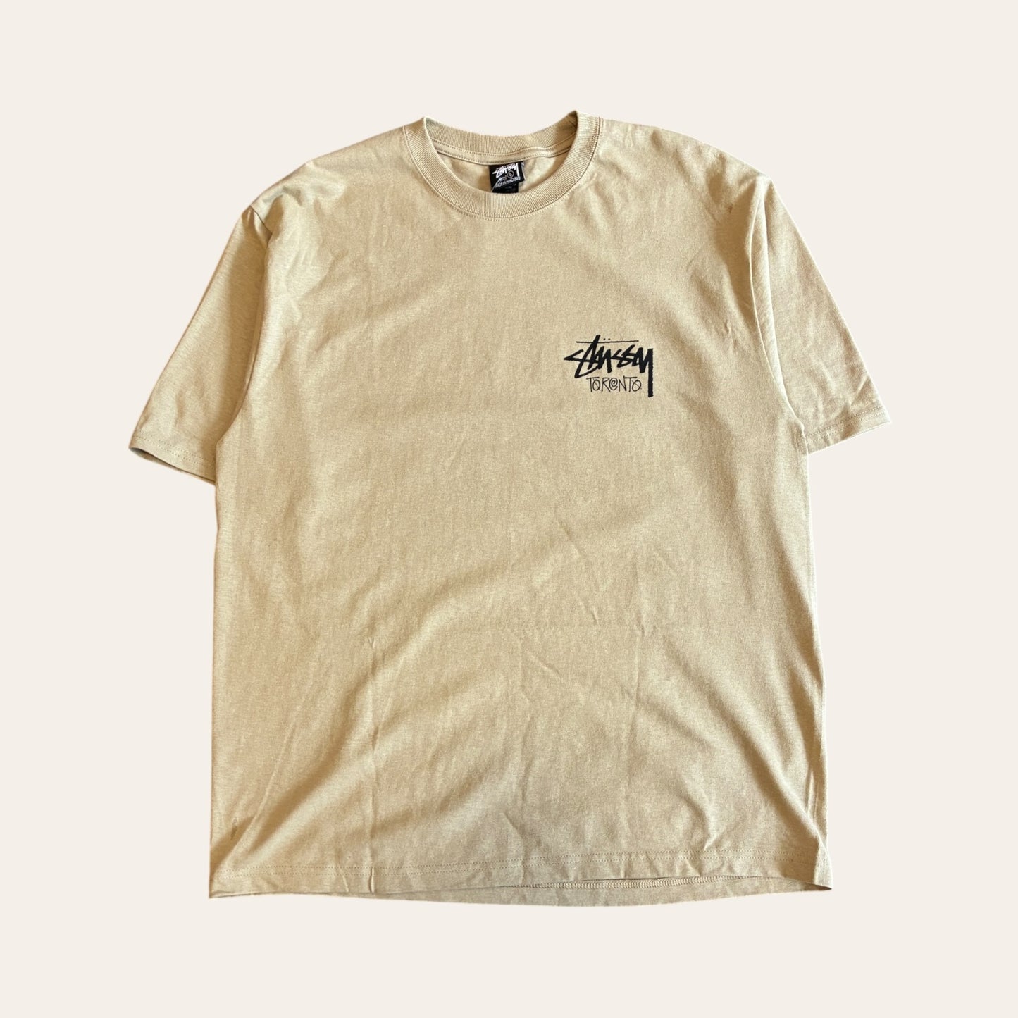 Stussy Toronto Tee Khaki Size L