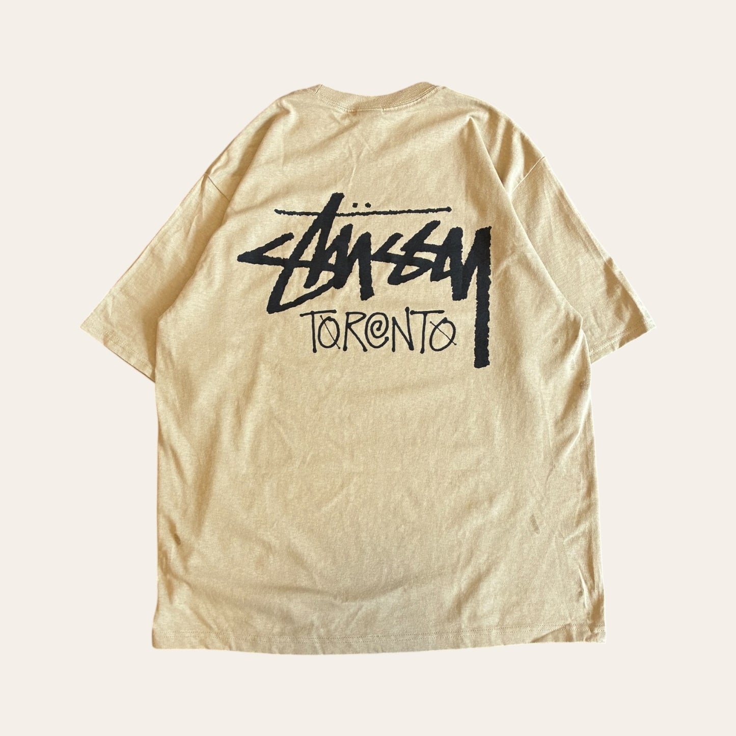 Stussy Toronto Tee Khaki Size L