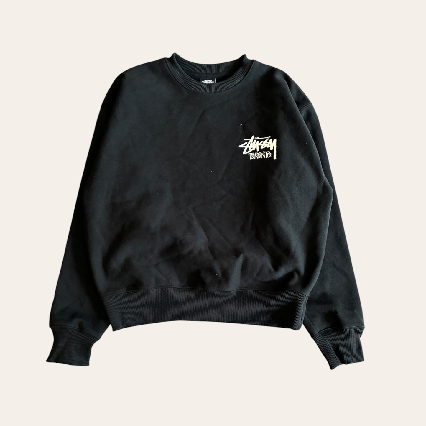 Brand New Stussy Toronto Sweater Black Size S