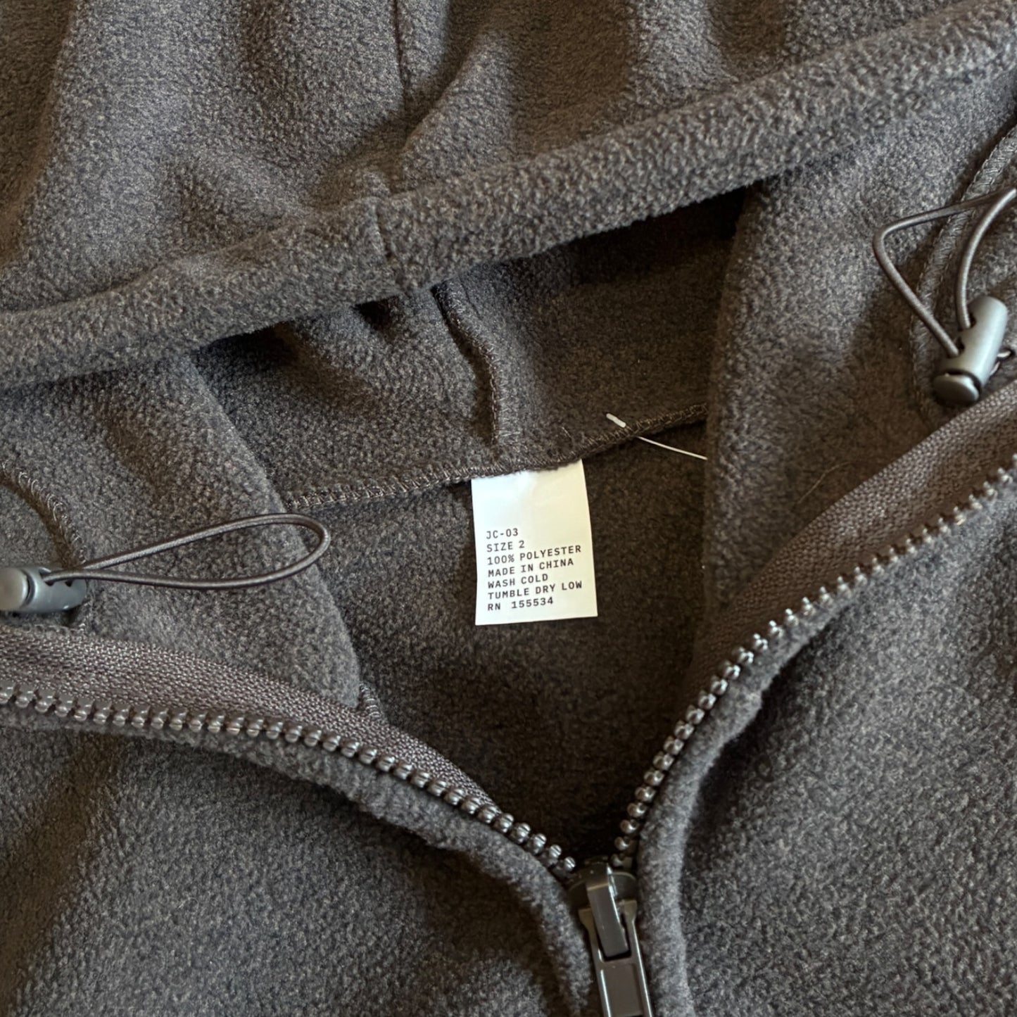 Yeezy JC-03 Fleece Hoodie Size 2