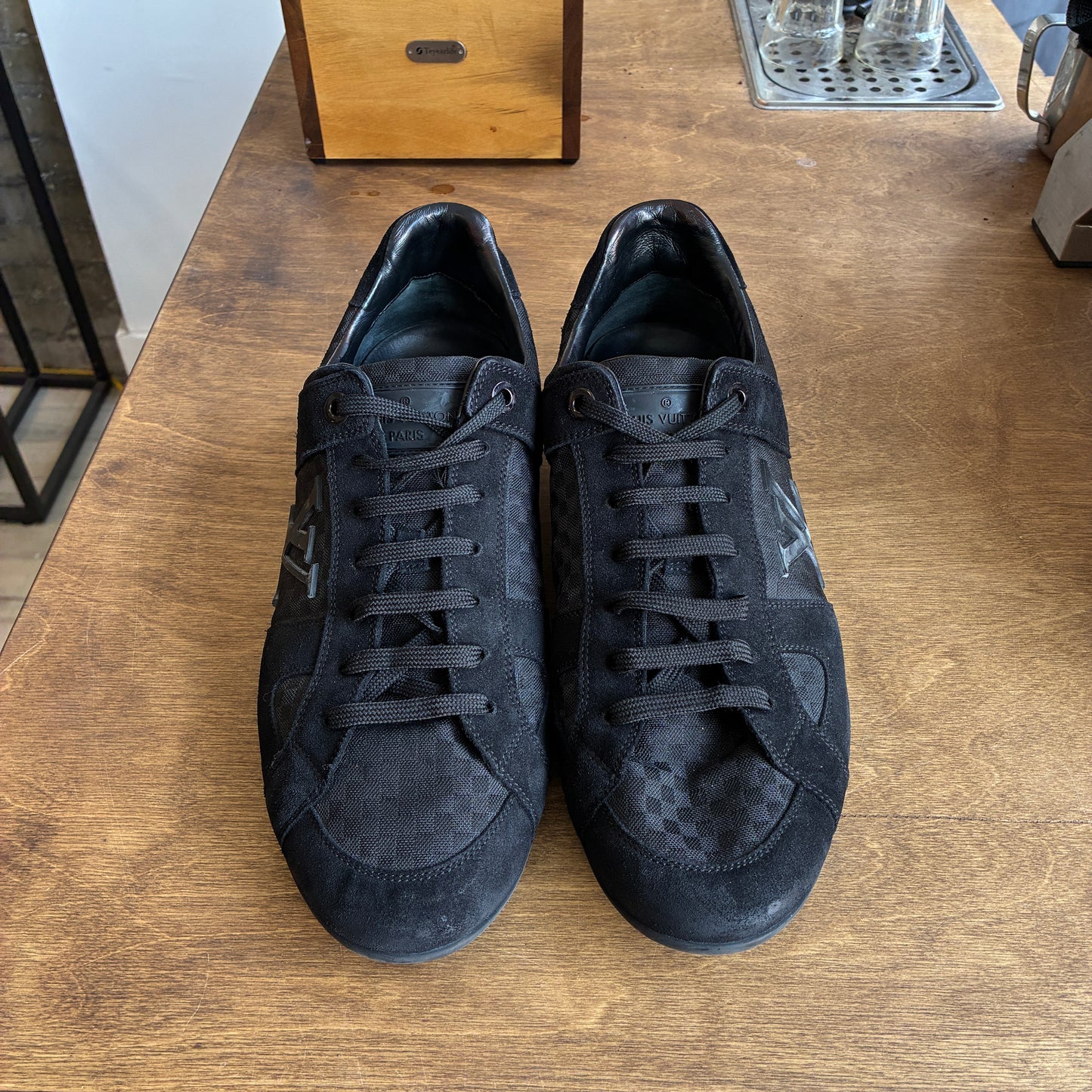 Louis Vuitton Trainer Black Size 8.5