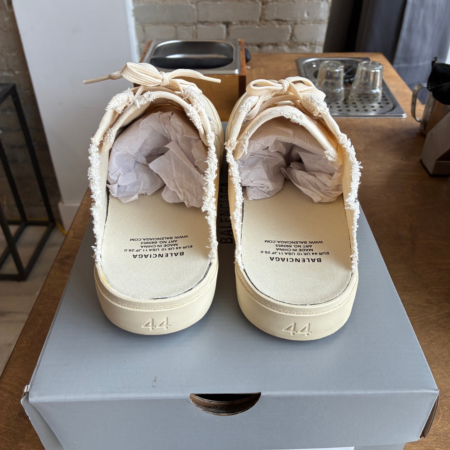 Balenciaga Paris Low Mule Size 11