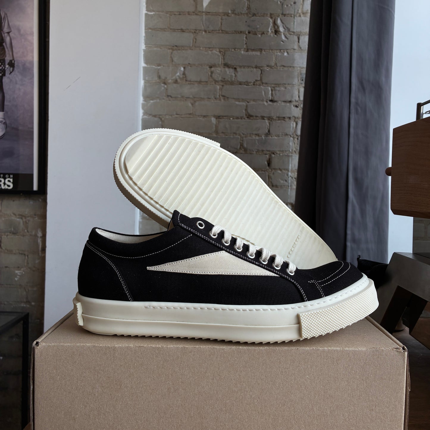 Rick Owens Drkshdw Vintage Sneaker Size 46