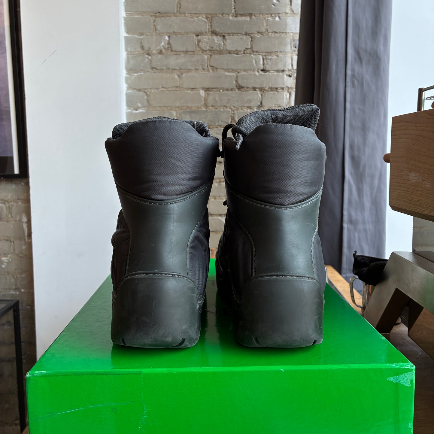 Bottega Veneta Puddle Camping Boot Size 44