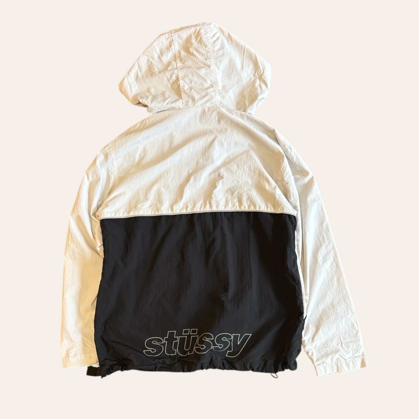 Stussy Quarter Zip Windbreaker Size M