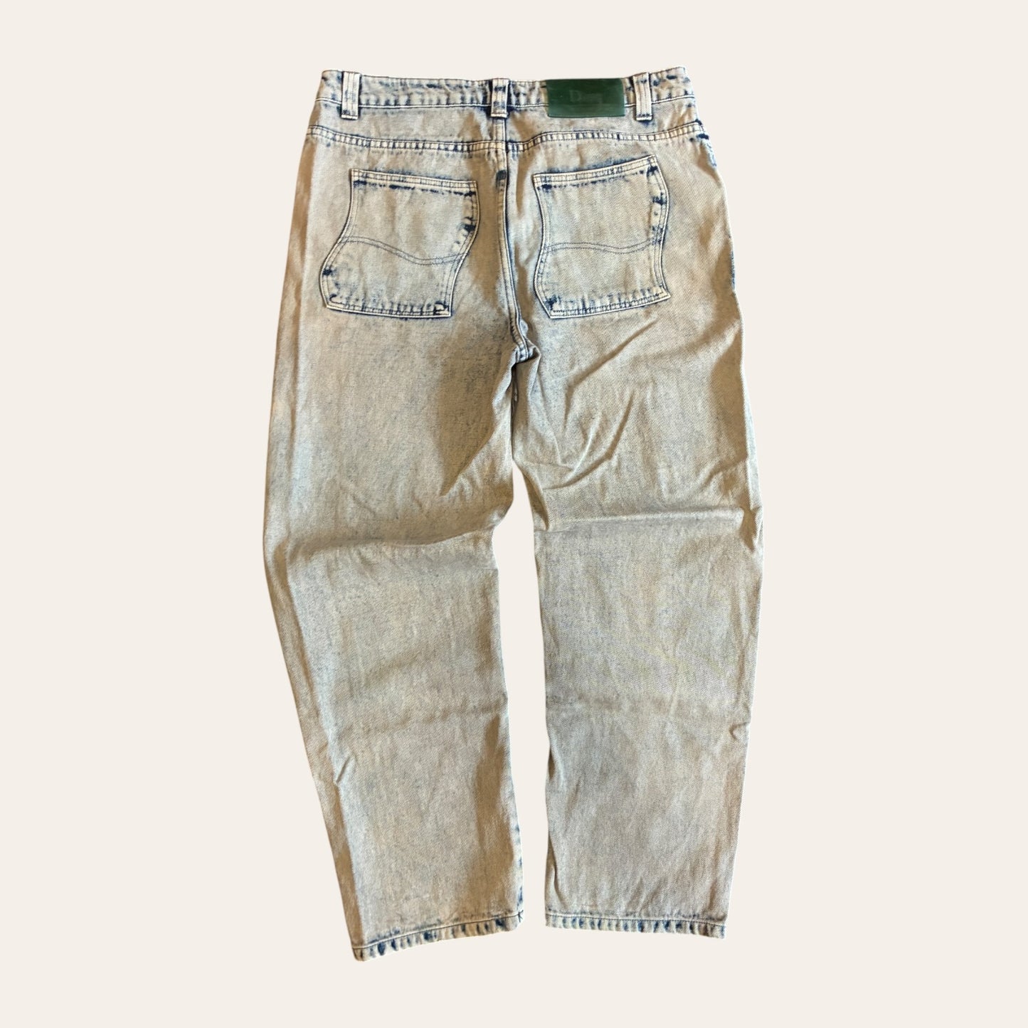 Dime Acid Wash Baggy Jeans Size L