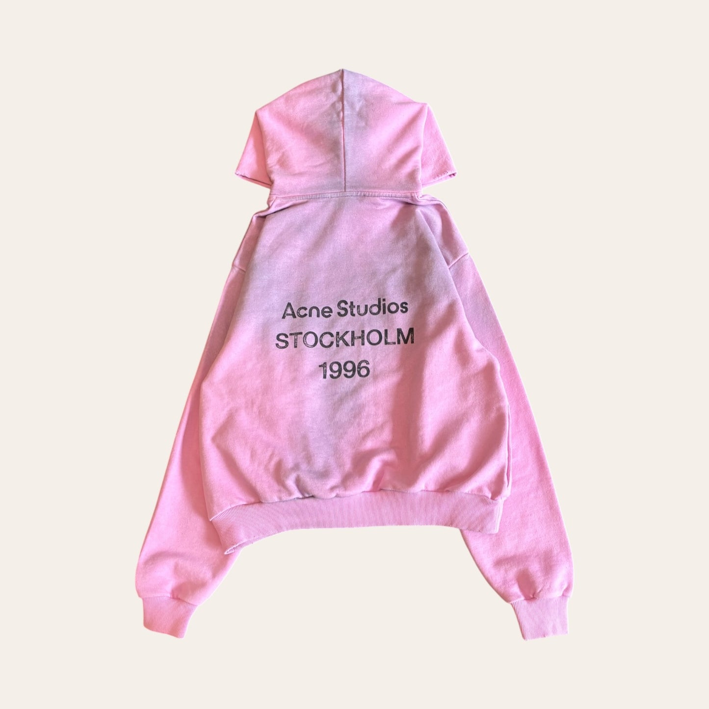 Acne Studios Dyed Logo Hoodie Size XS