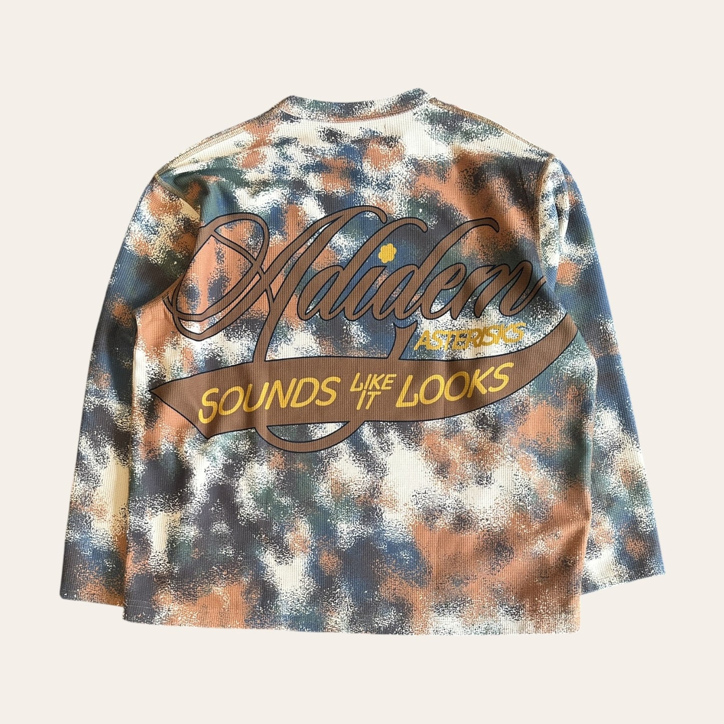 Adidem Asterisks Camo Waffle Jersey Size XL