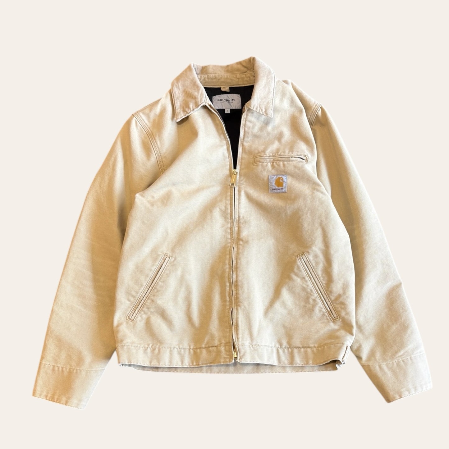 Carhartt WIP Detroit Jacket Cream Size S