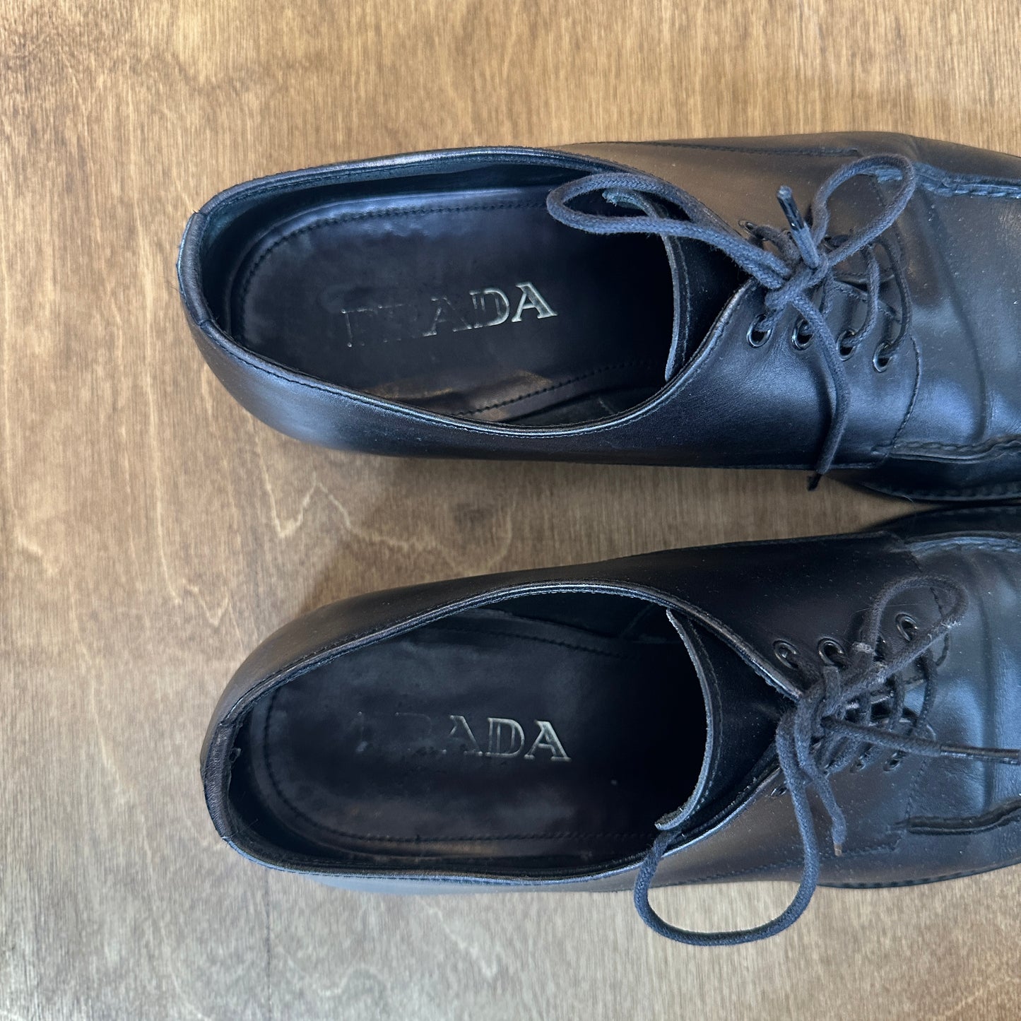 Prada Leather Dress Shoe Size 11