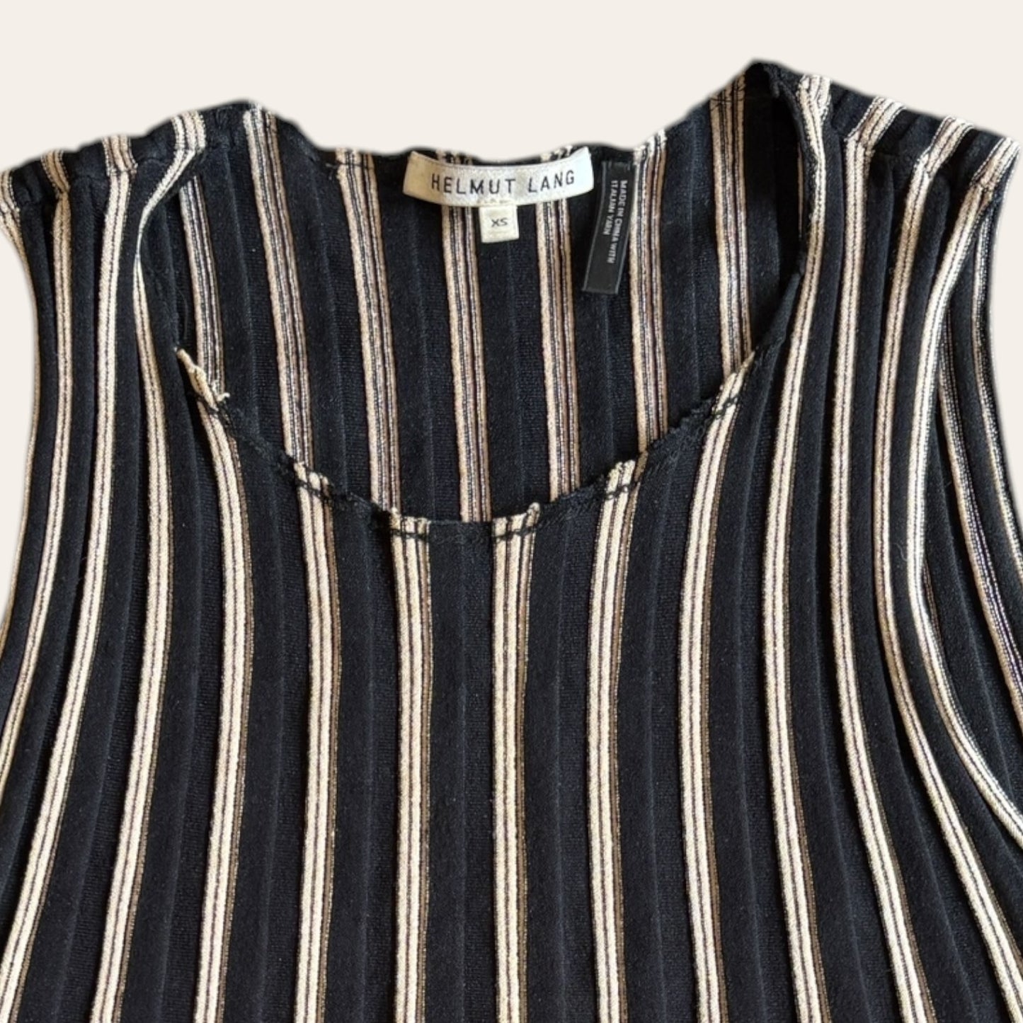 Helmut Lang Stripe Tank Size XS