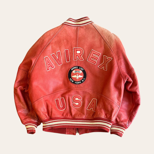 Vintage Avirex Leather Jacket Size M