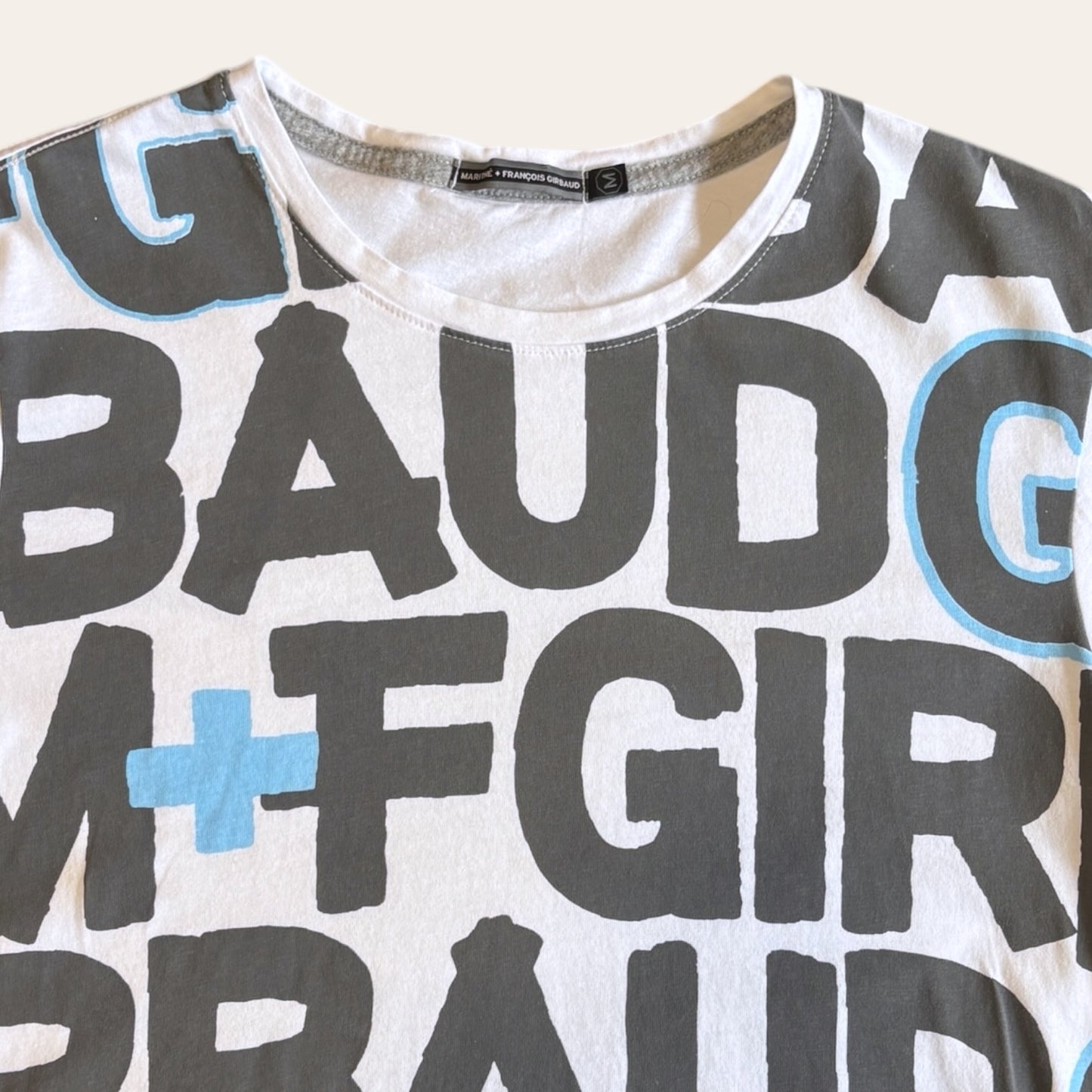 Marithe Francois Girbaud AOP Tee Size M