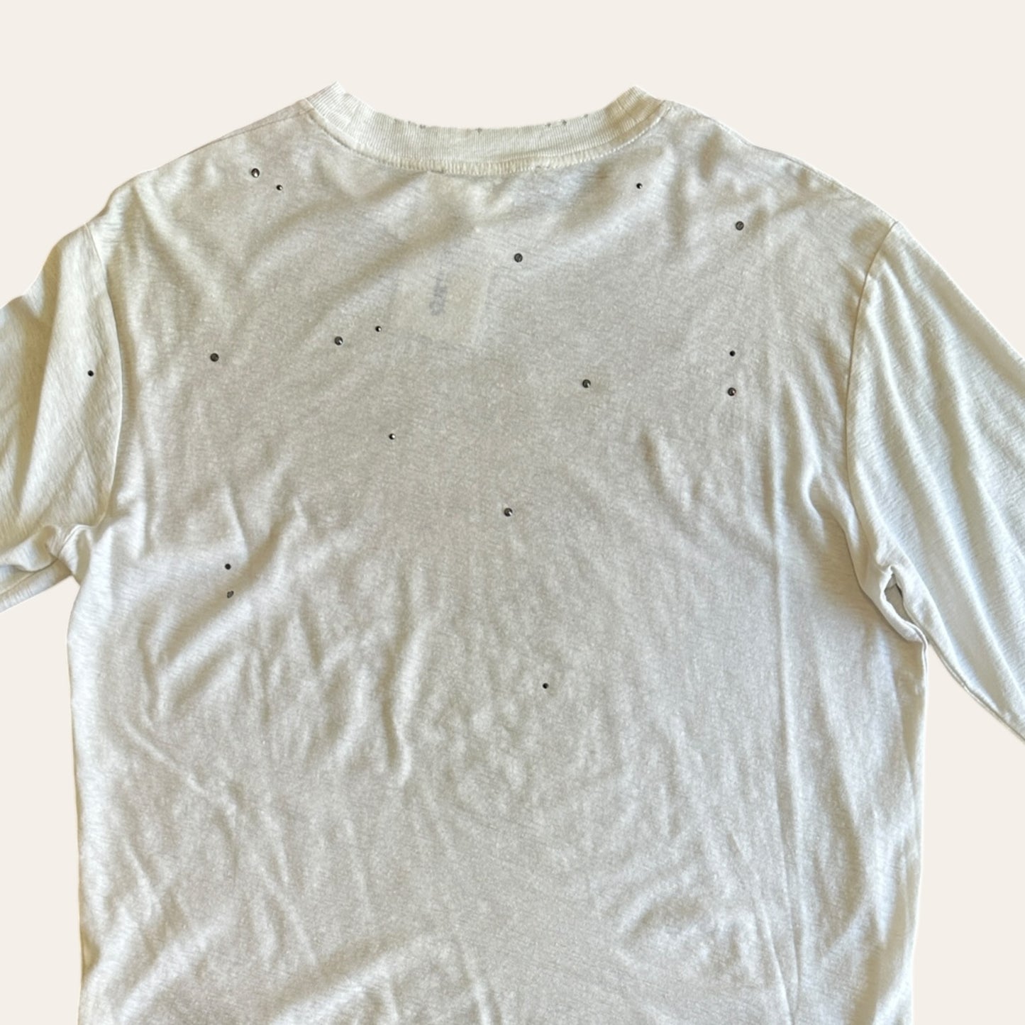 Acne Studios Rhinestone Long Sleeve Tee Size XXS