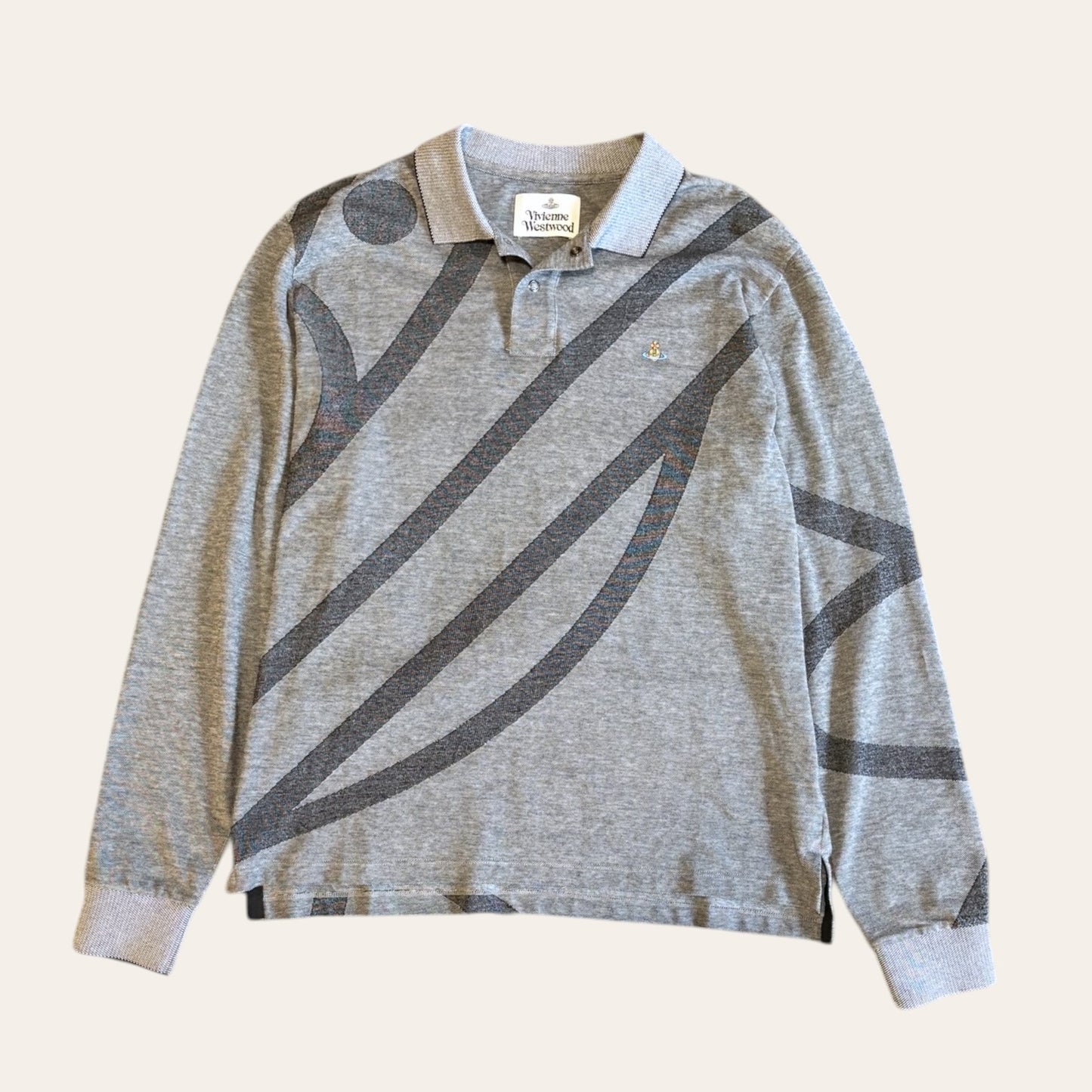 Vivienne Westwood Long Sleeve Polo Size L