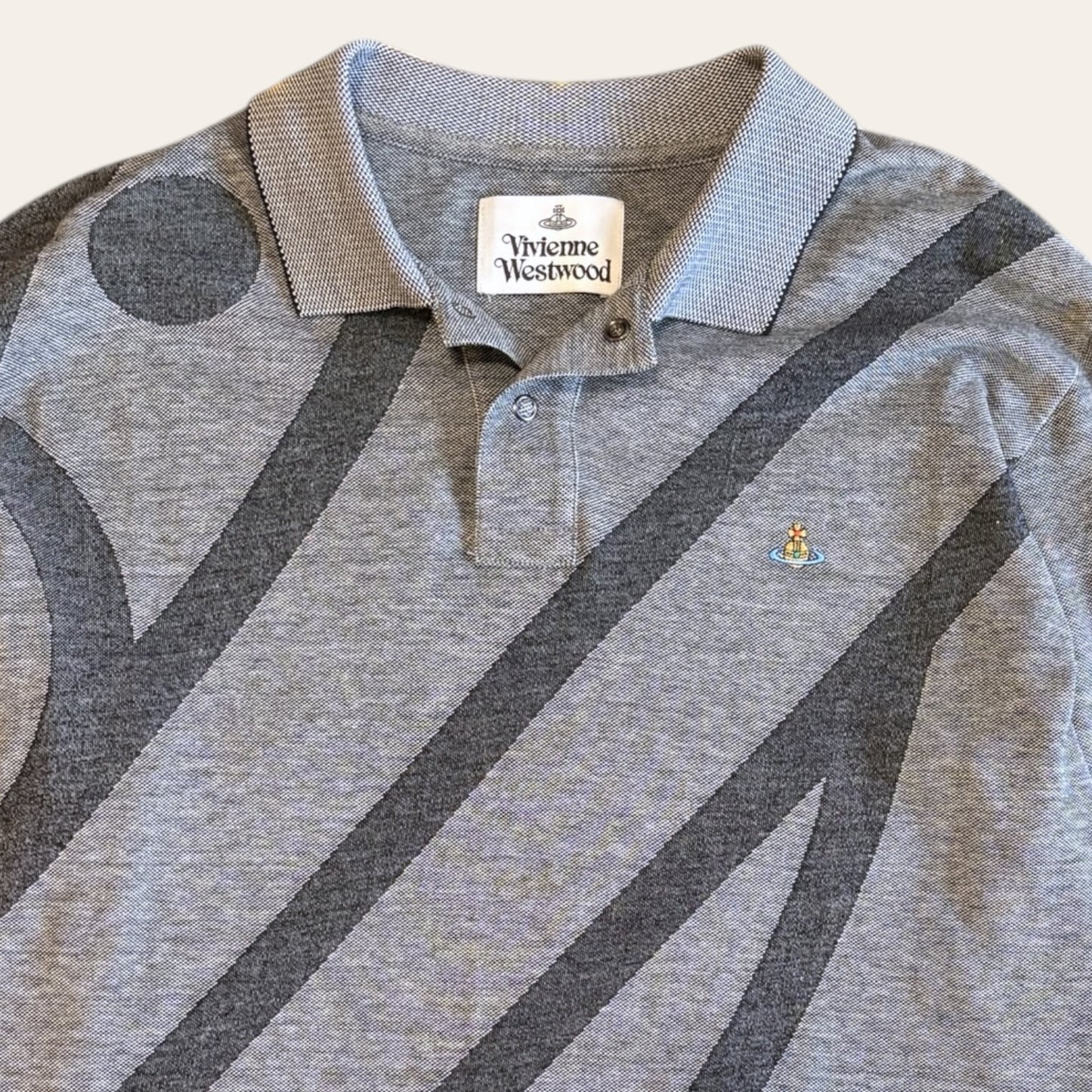 Vivienne Westwood Long Sleeve Polo Size L