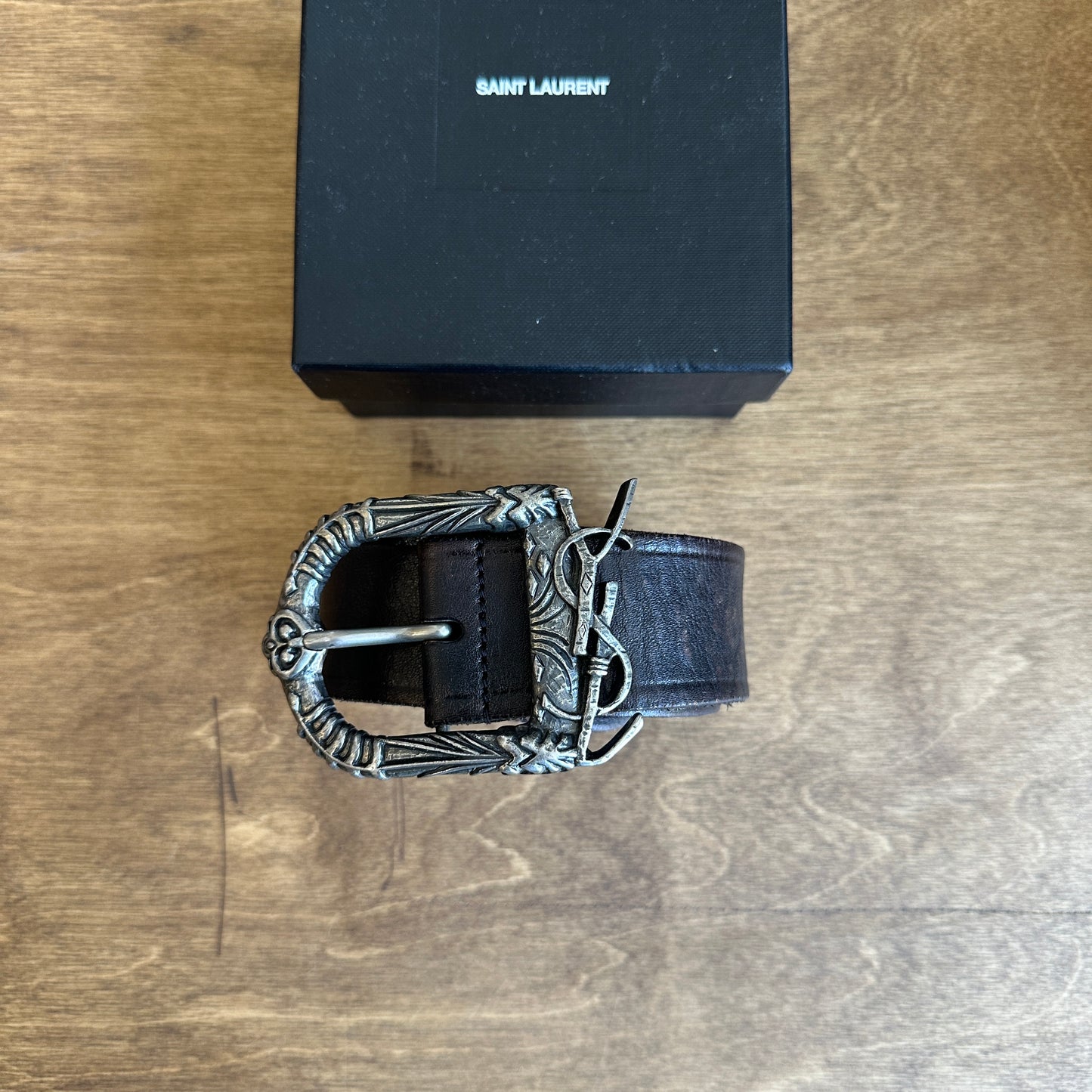 Saint Laurent Western Belt