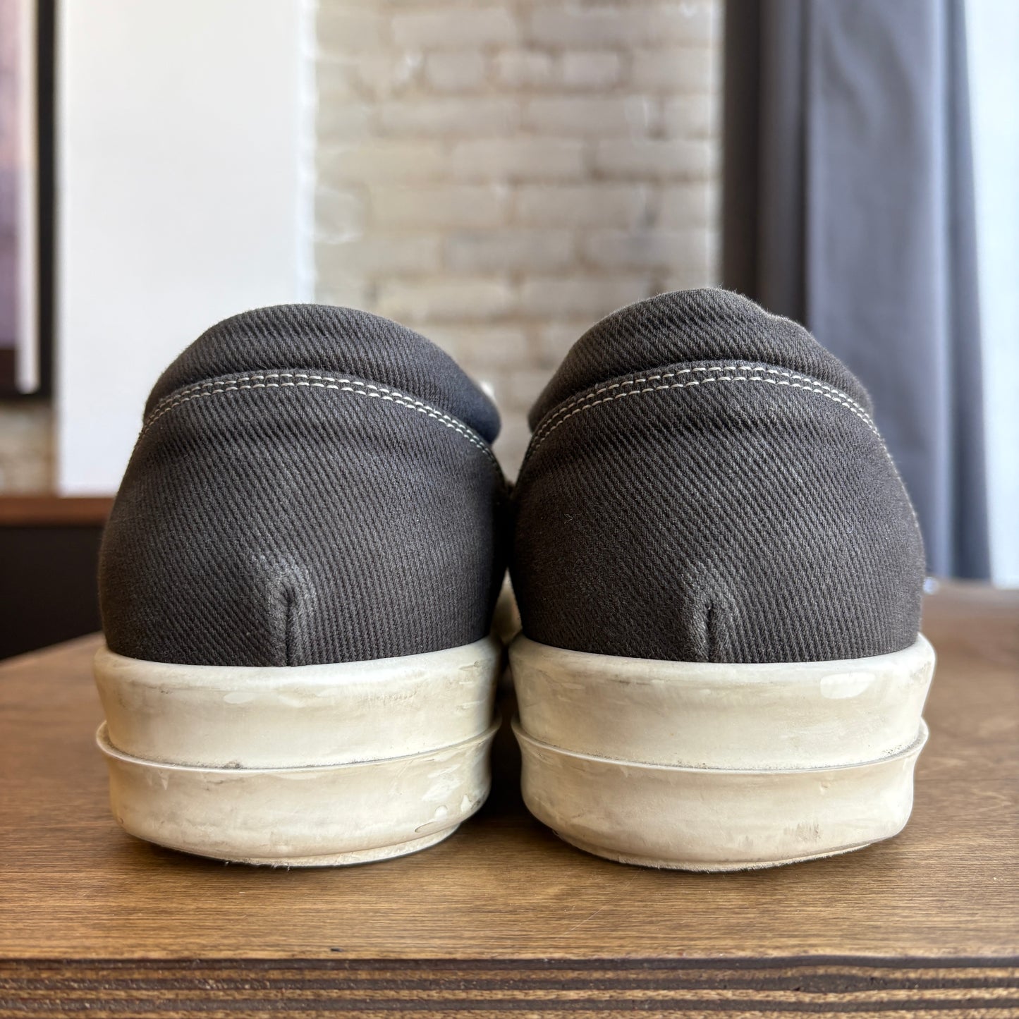 Rick Owens Drkshdw Canvas Vintage Sneaker Size 43