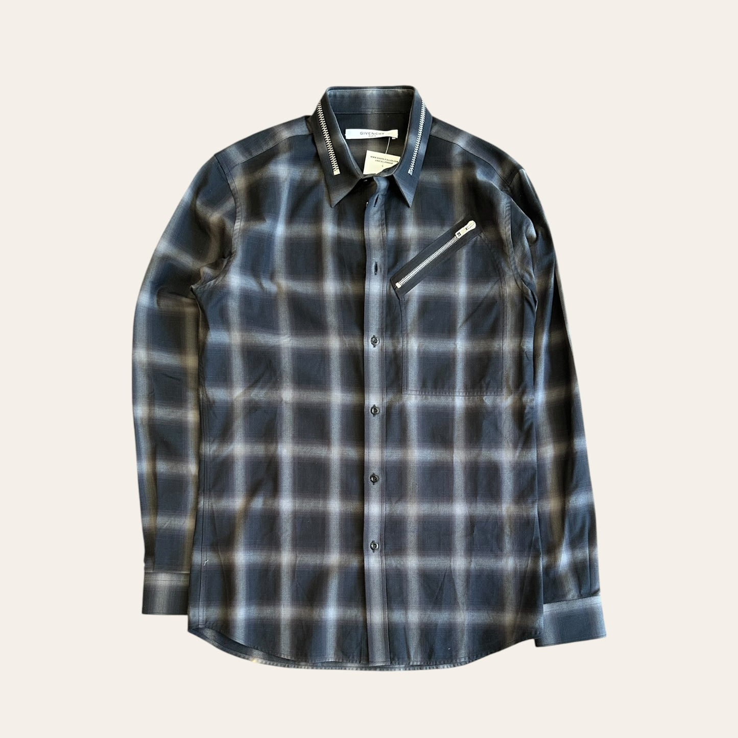 Givenchy by Riccardo Tisci Zip Shirt Size M