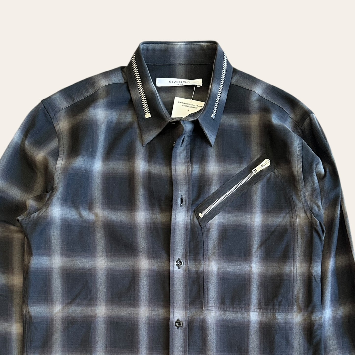Givenchy by Riccardo Tisci Zip Shirt Size M