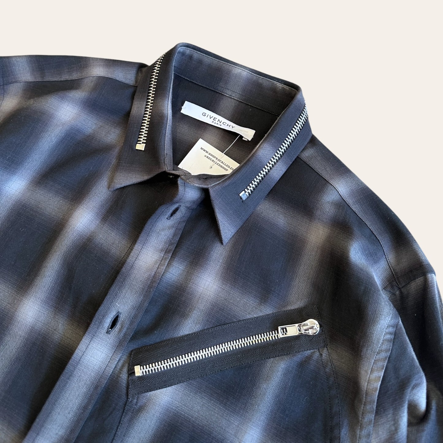 Givenchy by Riccardo Tisci Zip Shirt Size M