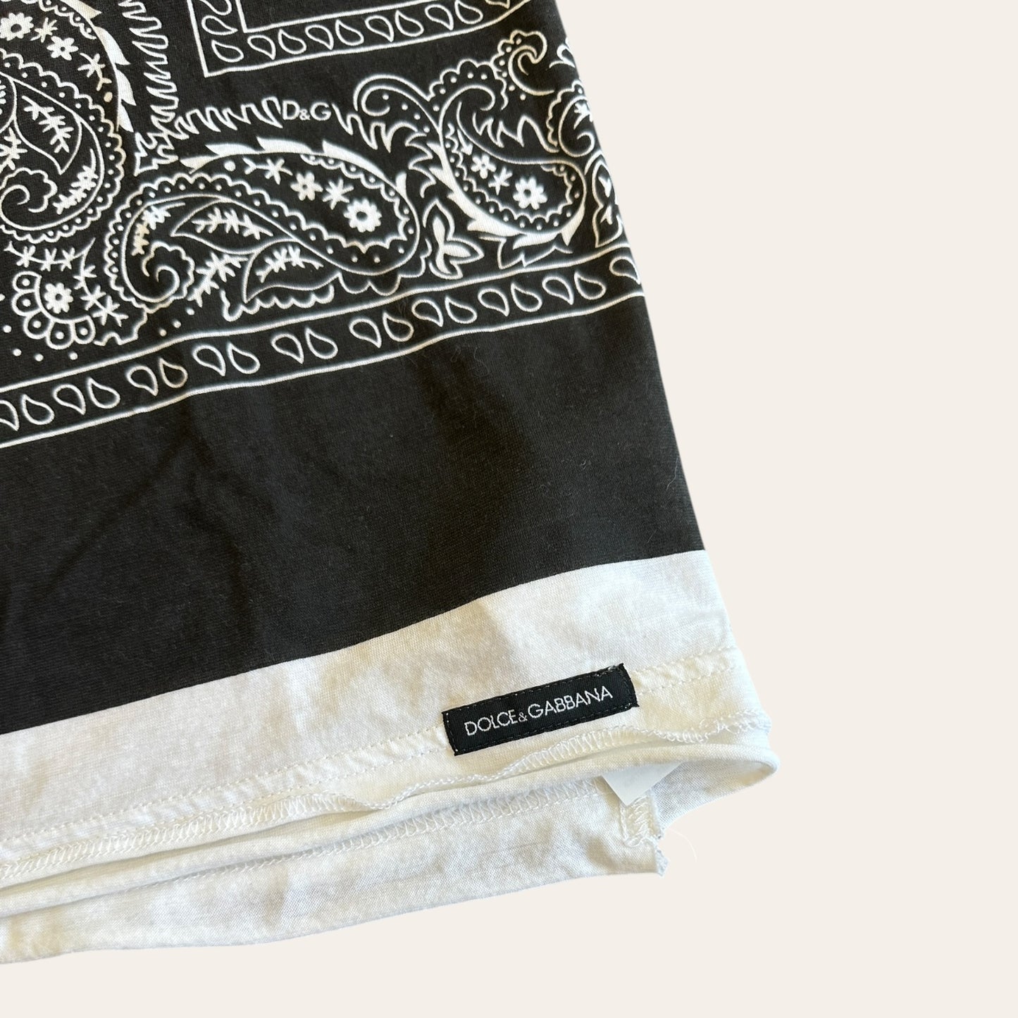 Dolce & Gabbana Bandana Tee Size L