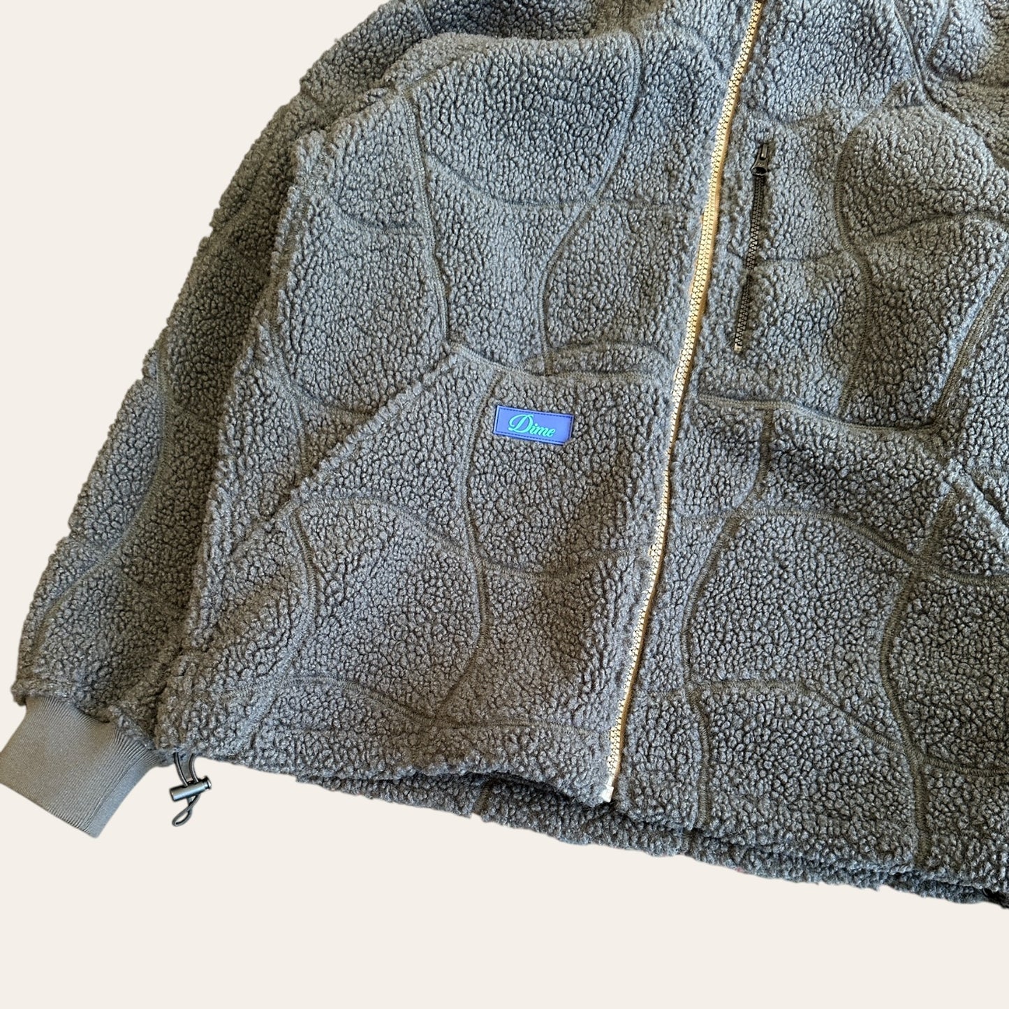 Dime Fleece Grey Size M