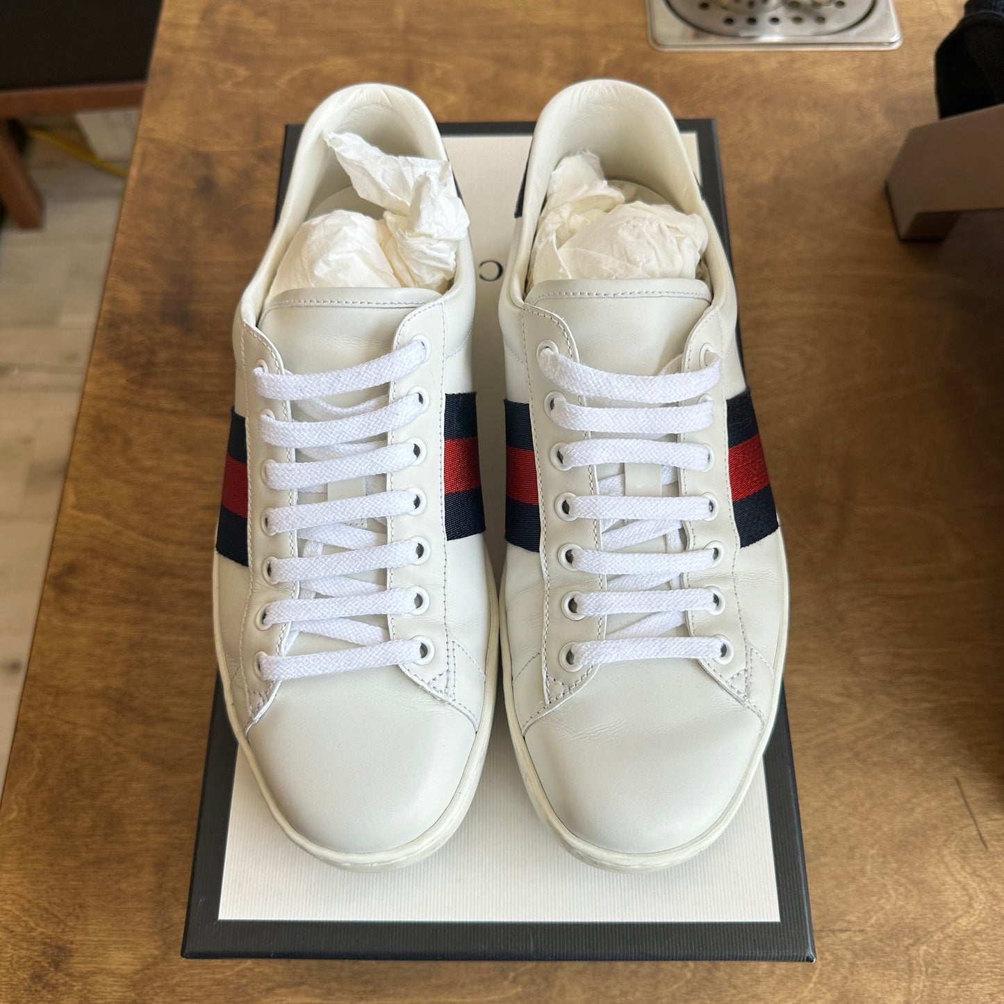 Gucci Ace Sneaker Size 7.5