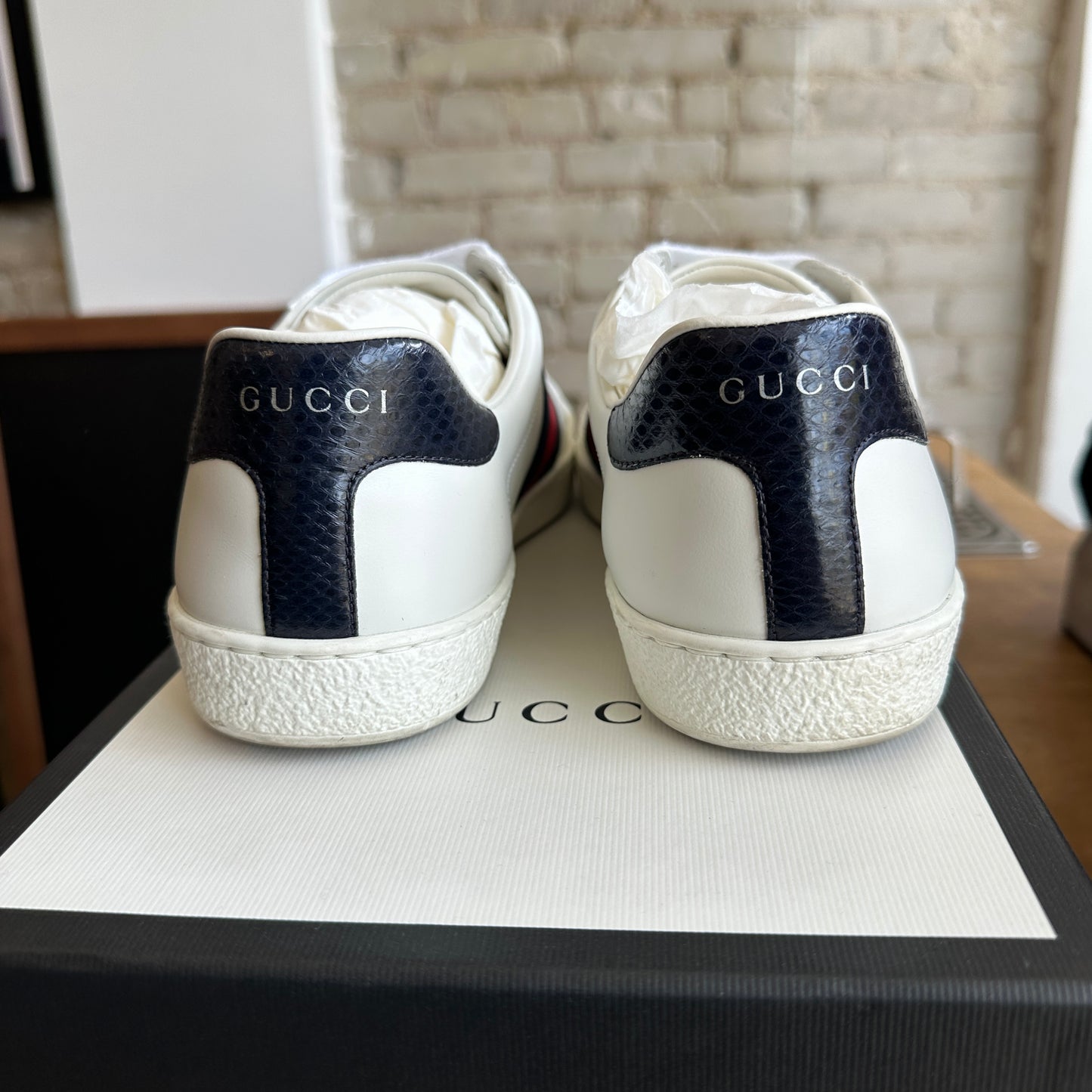 Gucci Ace Sneaker Size 7.5