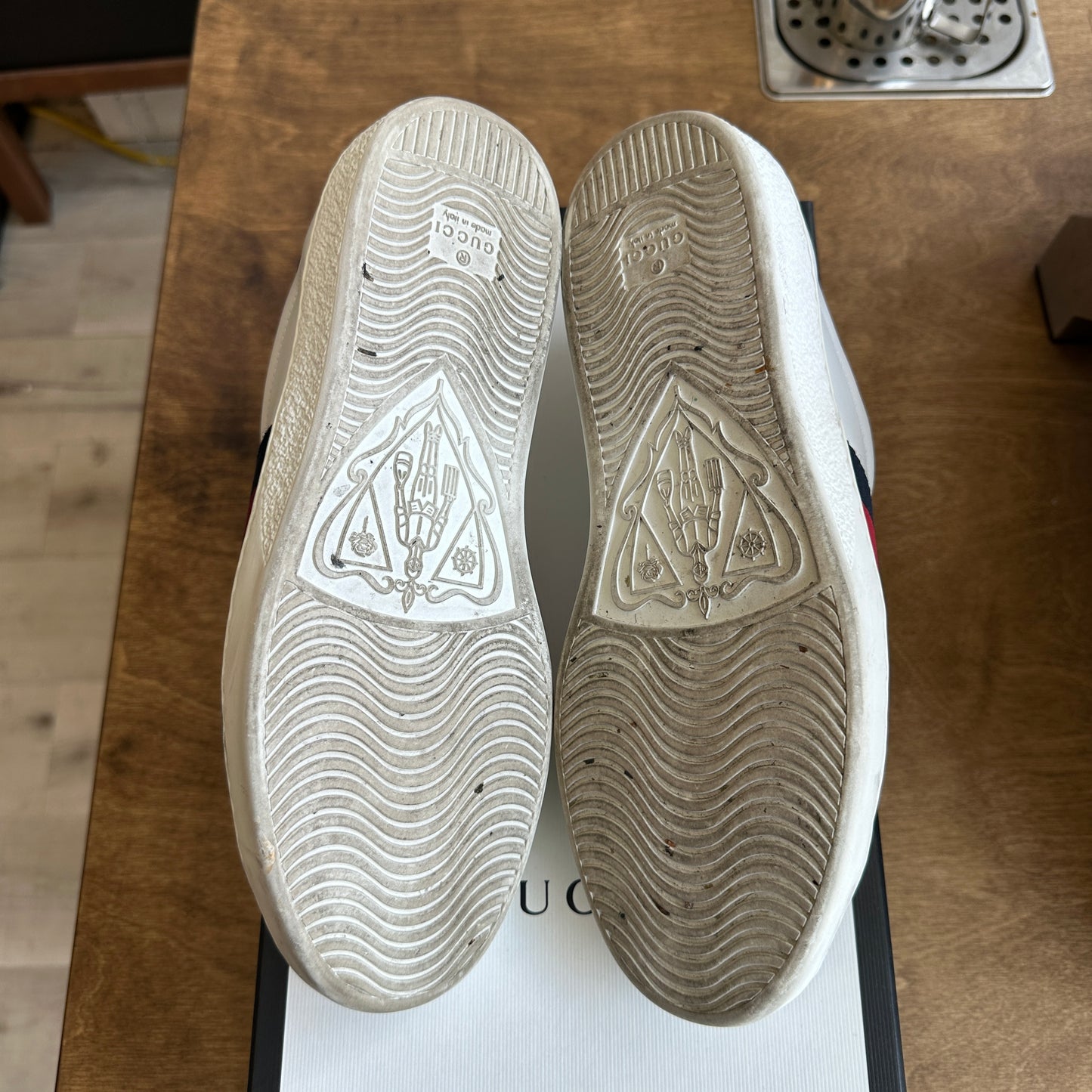 Gucci Ace Sneaker Size 7.5