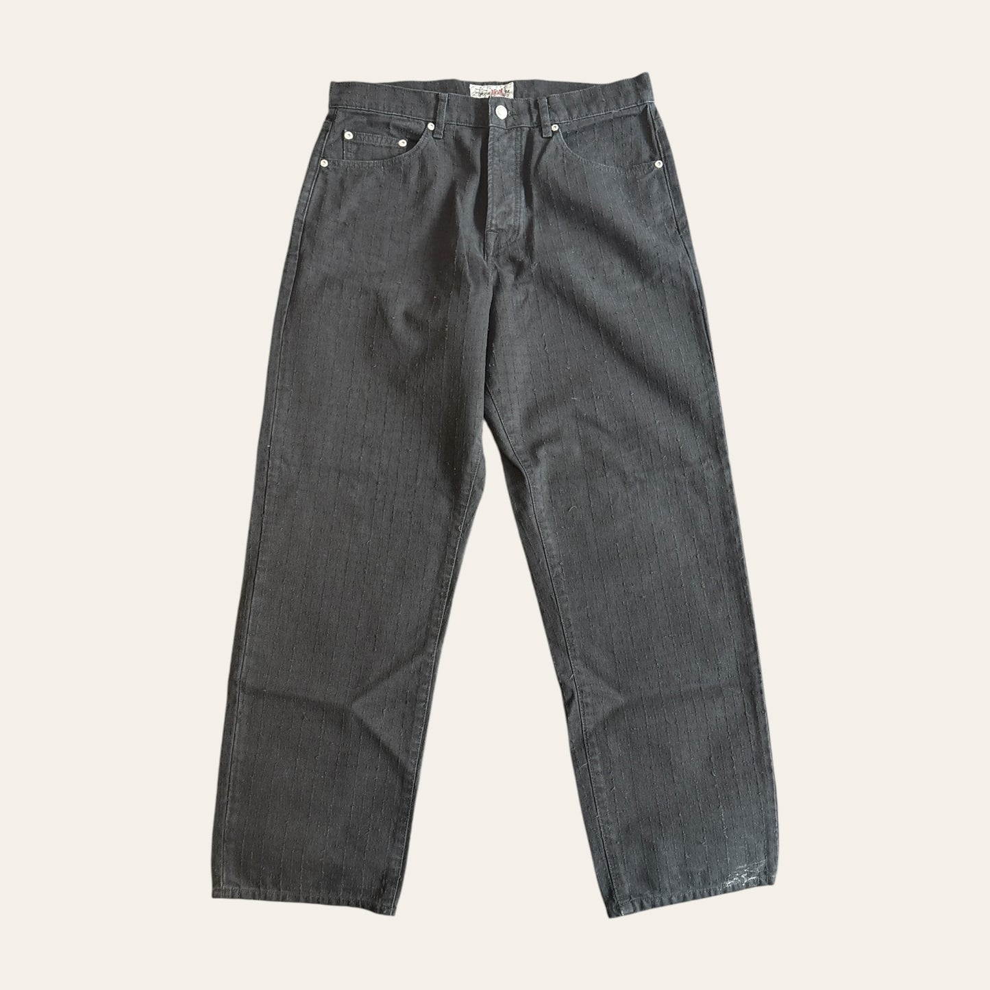 Stussy Big Ol Jeans Black Size 32