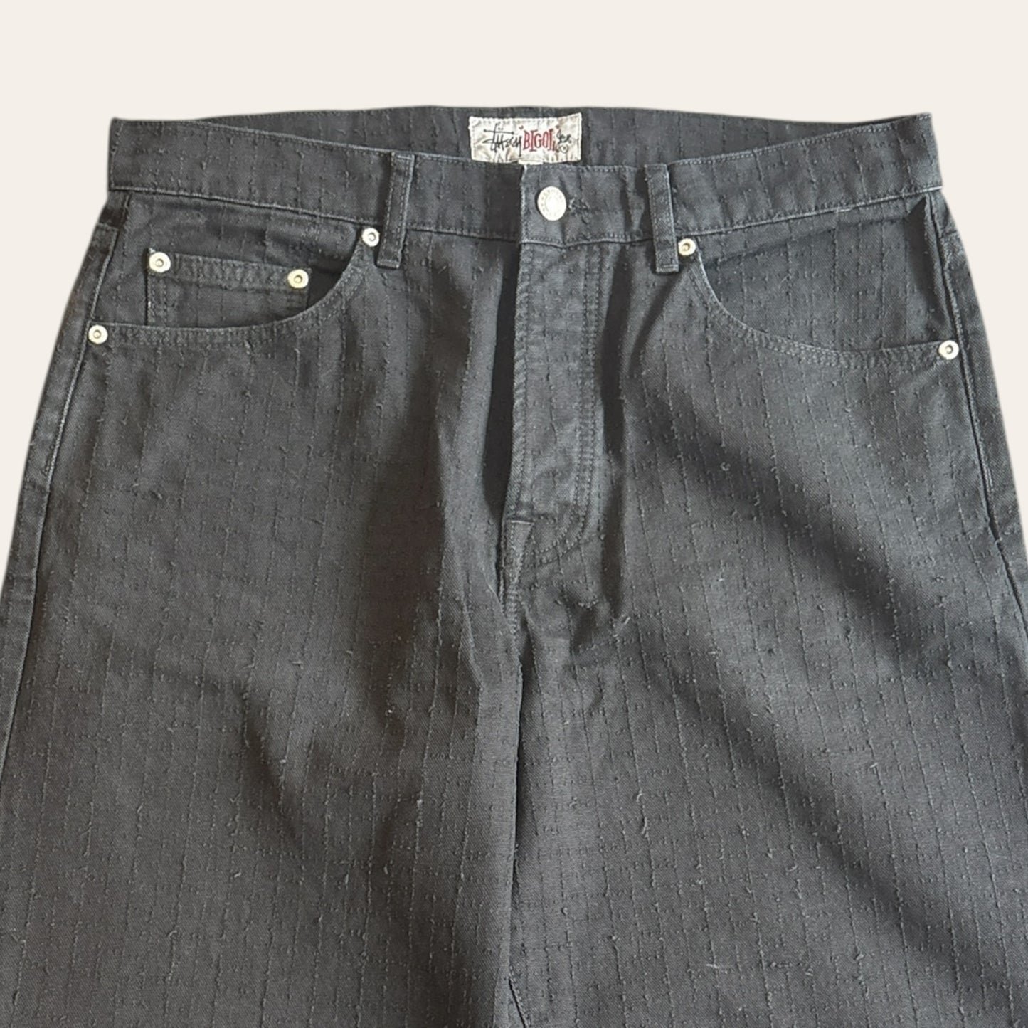 Stussy Big Ol Jeans Black Size 32