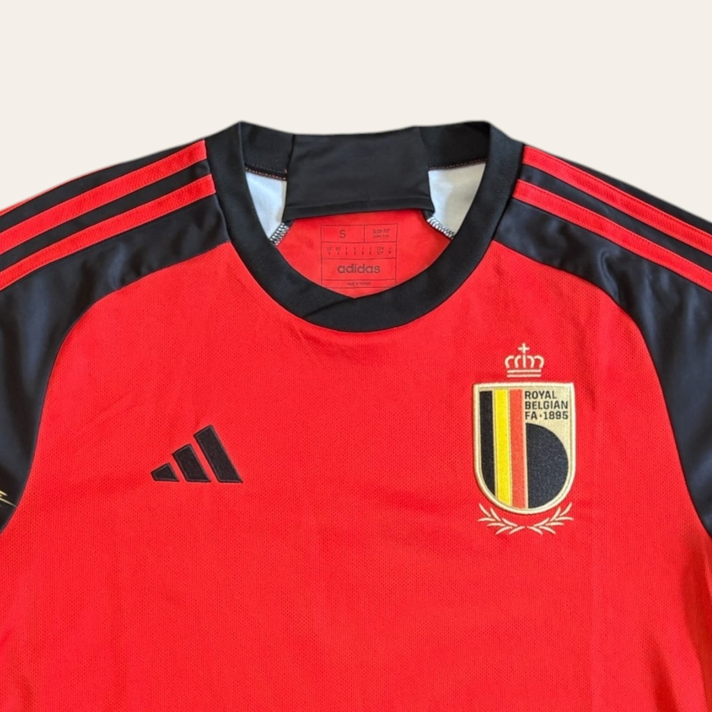 2022 Belgium Home Kit Size S