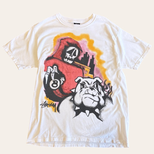 Stussy Graffiti Graphic Tee Size M