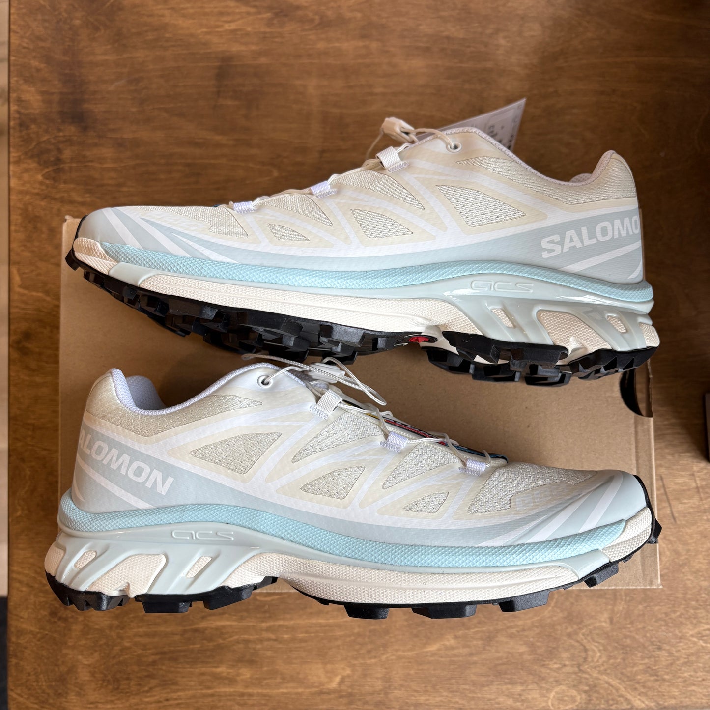 Brand New Salomon XT-6 "Vanilla Ice" Size 8