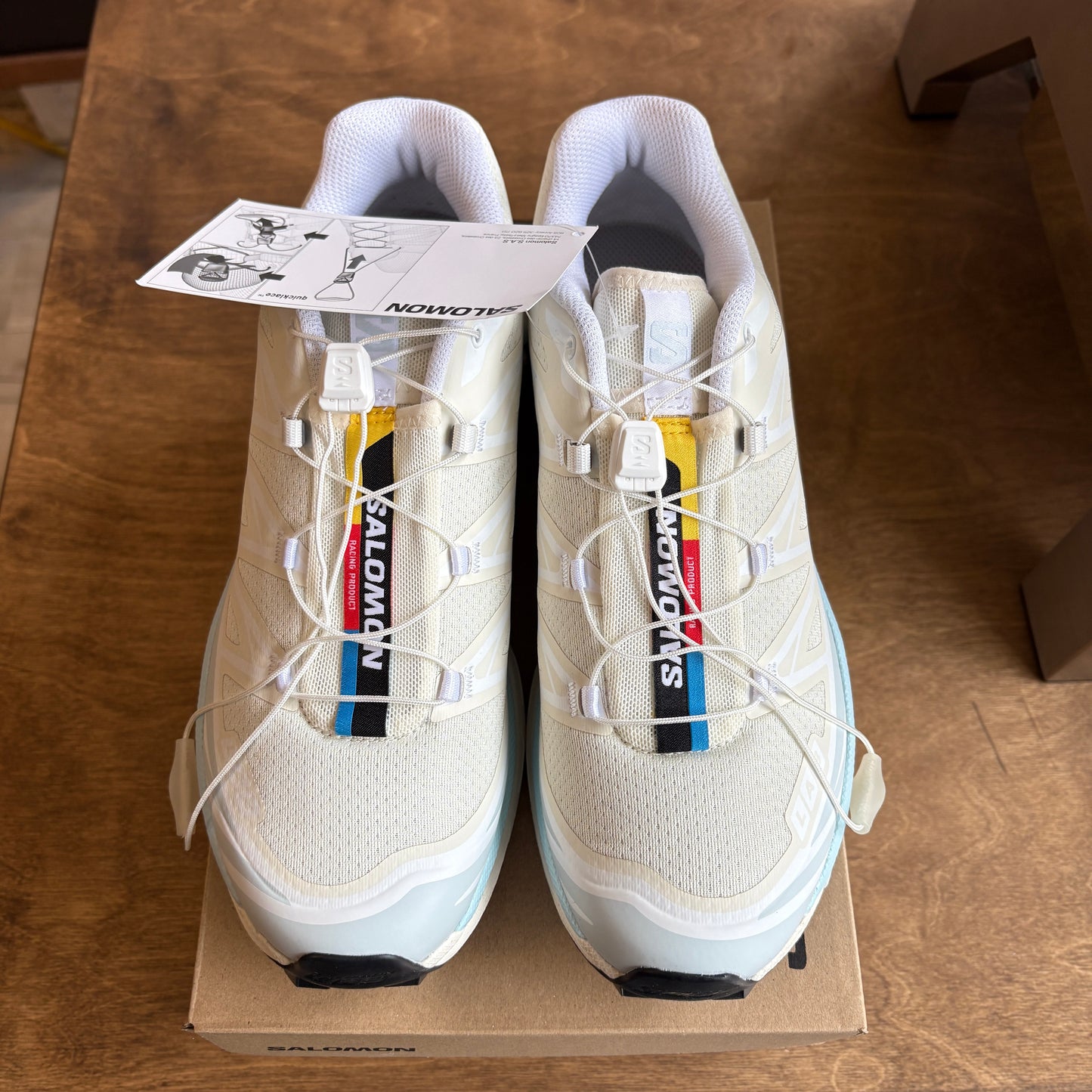 Brand New Salomon XT-6 "Vanilla Ice" Size 8