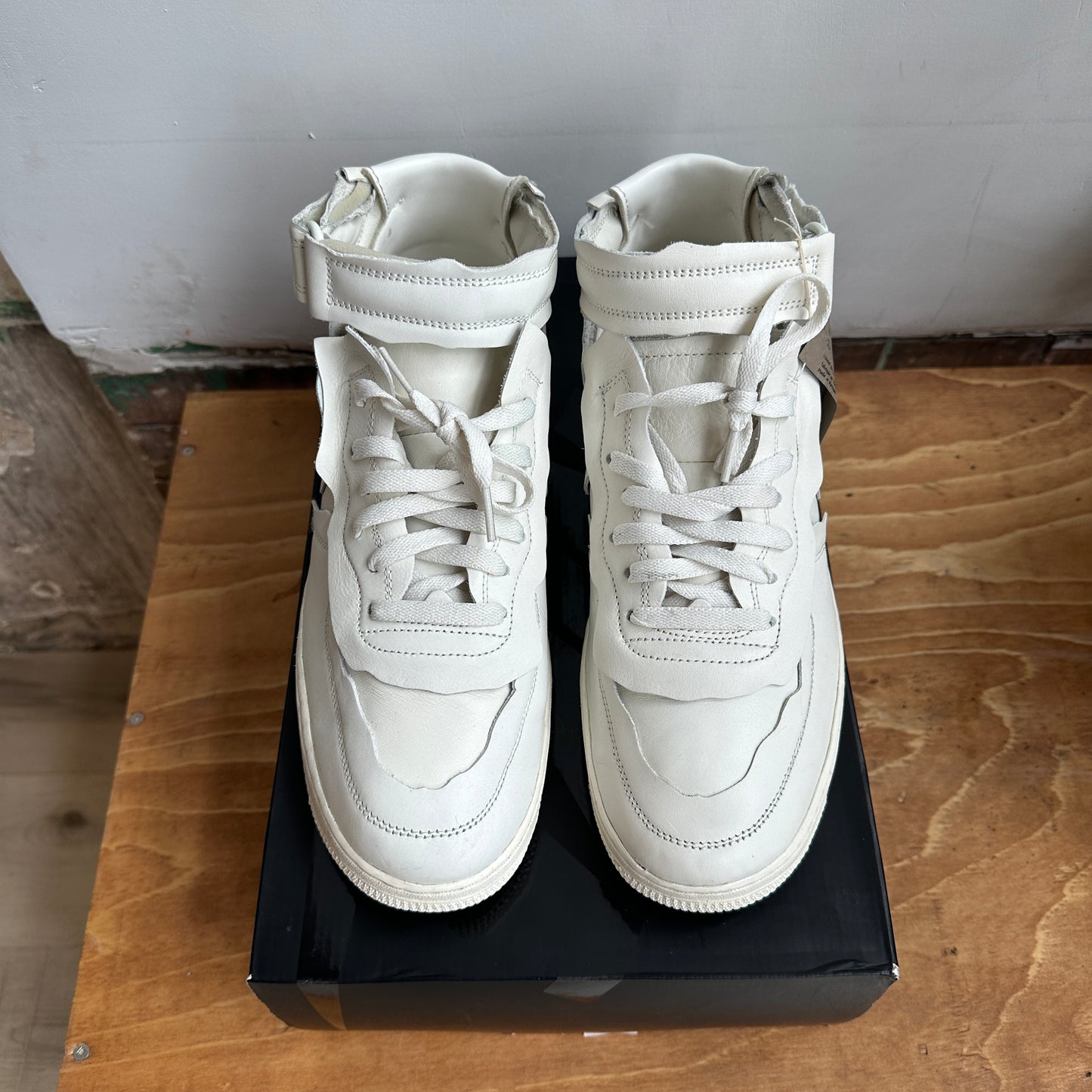 CDG X Nike Air Force 1 Mid "White" Size 11