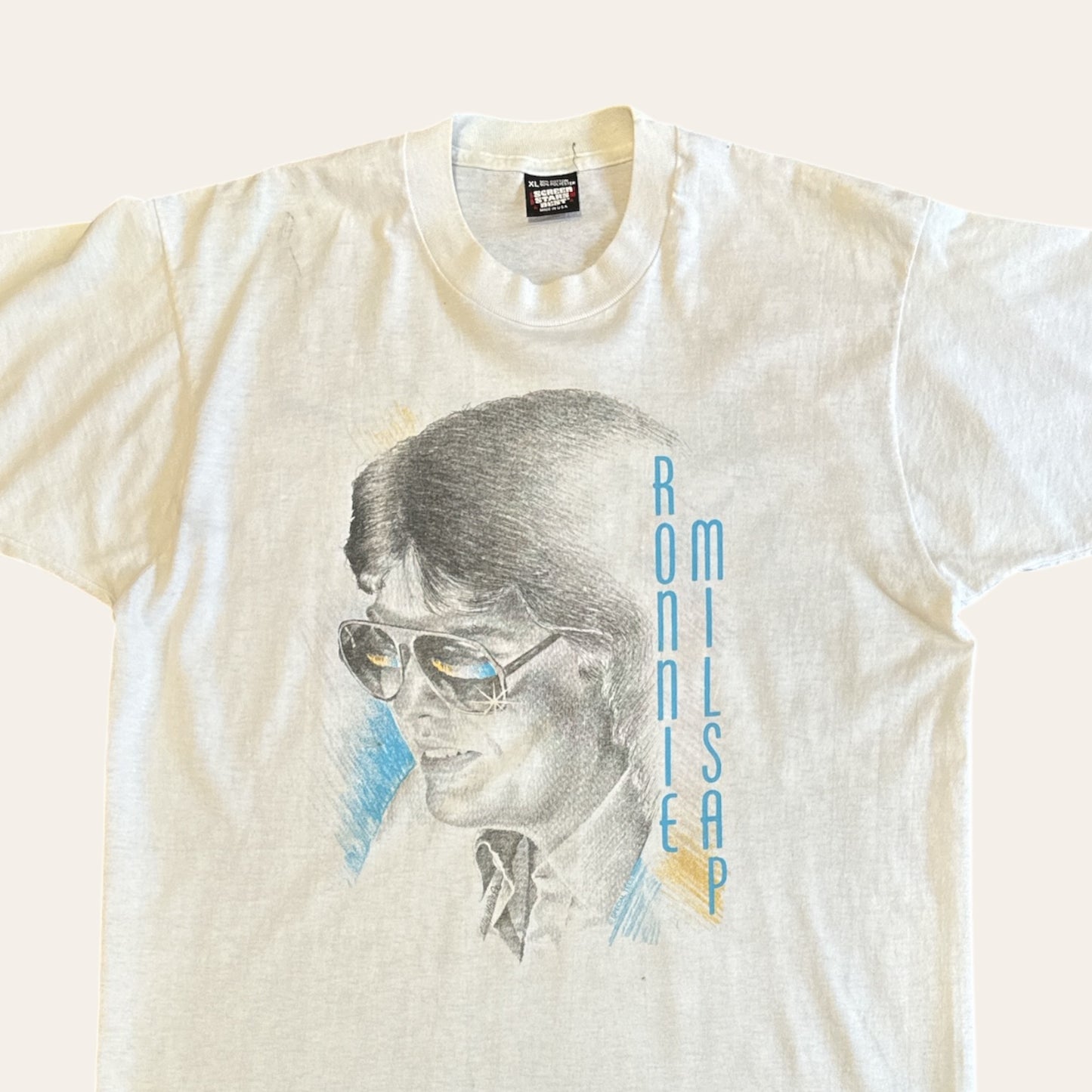 90's Ronnie Milsap Tee Size XL