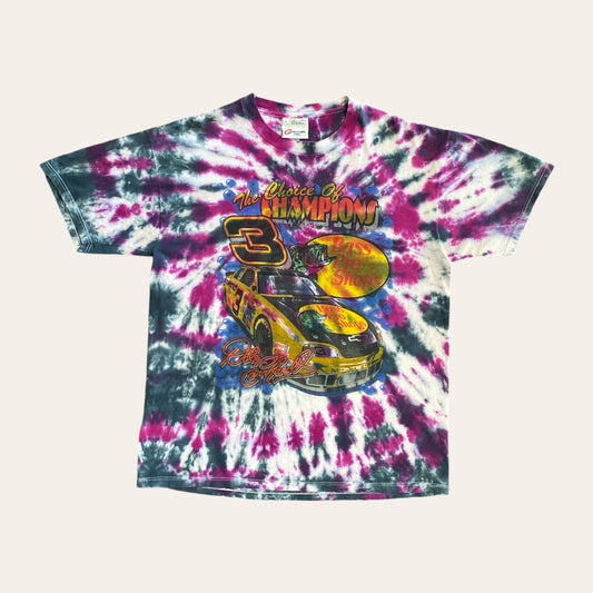 Vintage Dale Earnhardt x Bass Pro Tie Dye Tee Size L