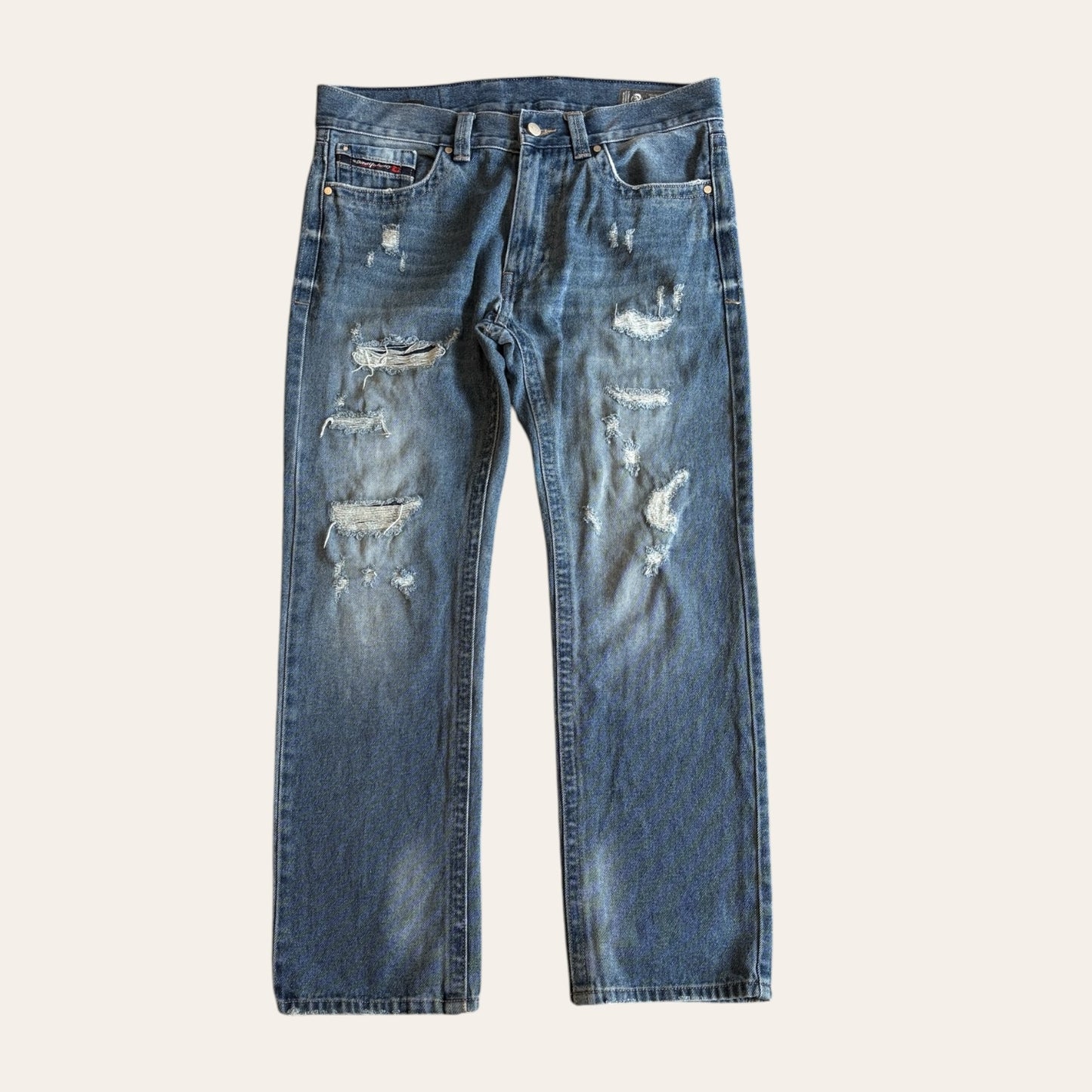 Diesel Straight Fit Jeans Size 36