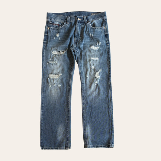 Diesel Straight Fit Jeans Size 36