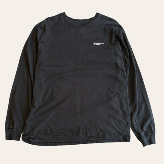 Neighbourhood Long Sleeve Tee Black Size XL